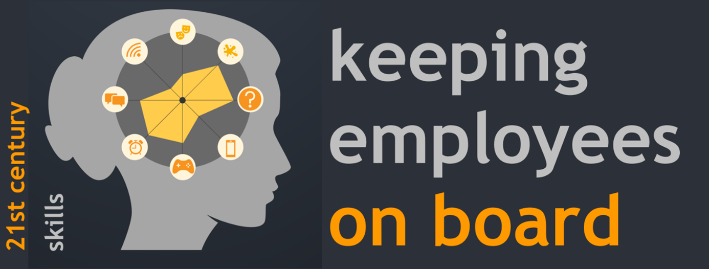 KEEPING EMPLOYEES ON BOARD standard