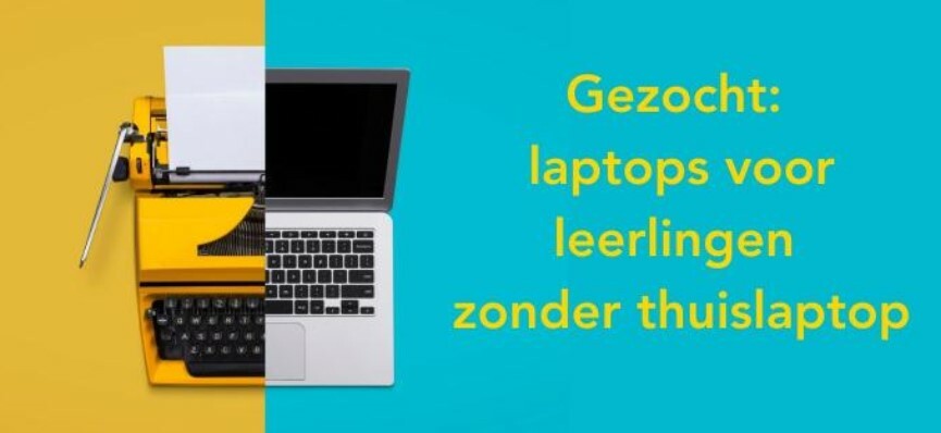 Leerlingen zonder thuislaptop