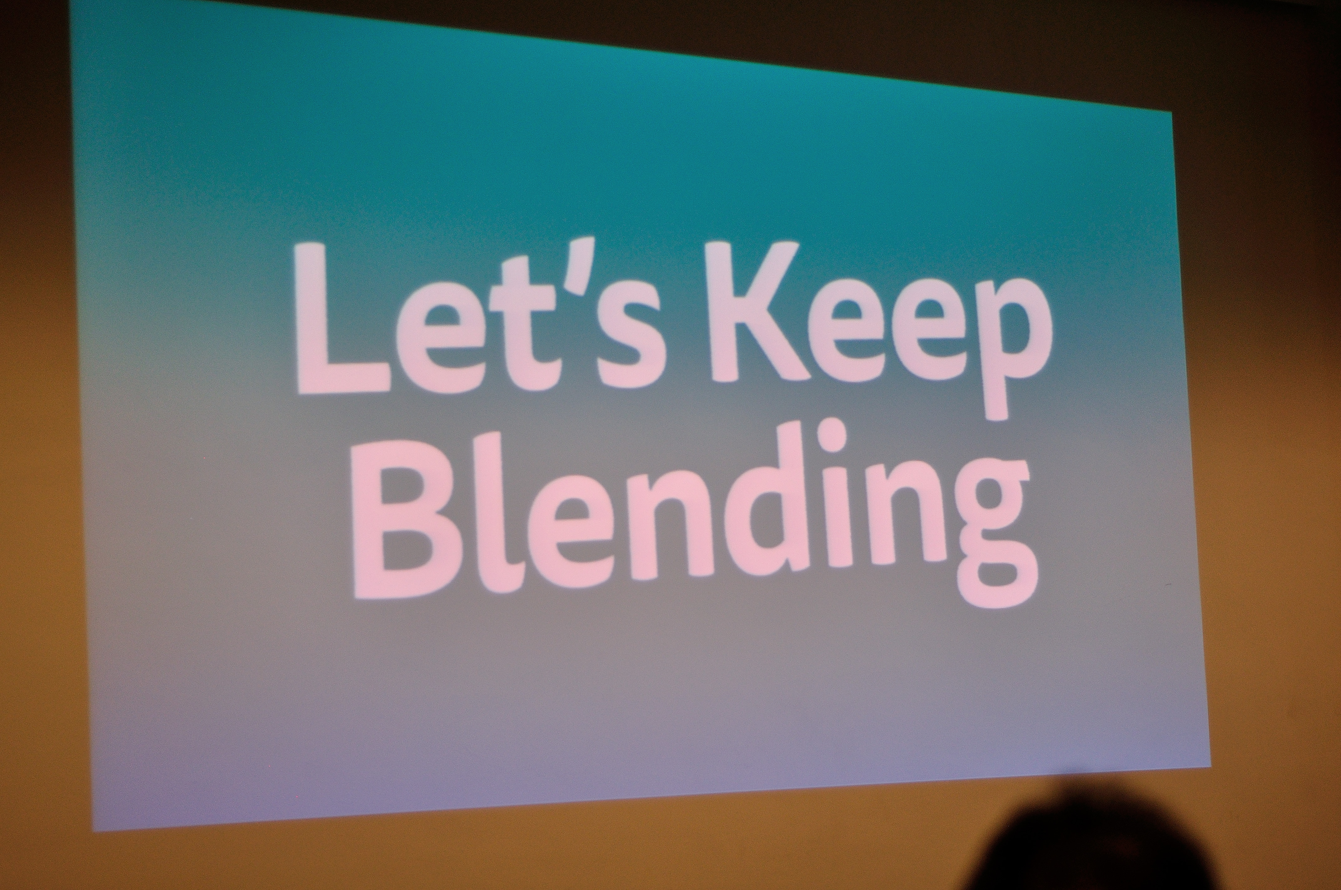 Lets Keep Blending