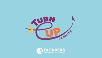 Logo turn Up academy Bewerkt