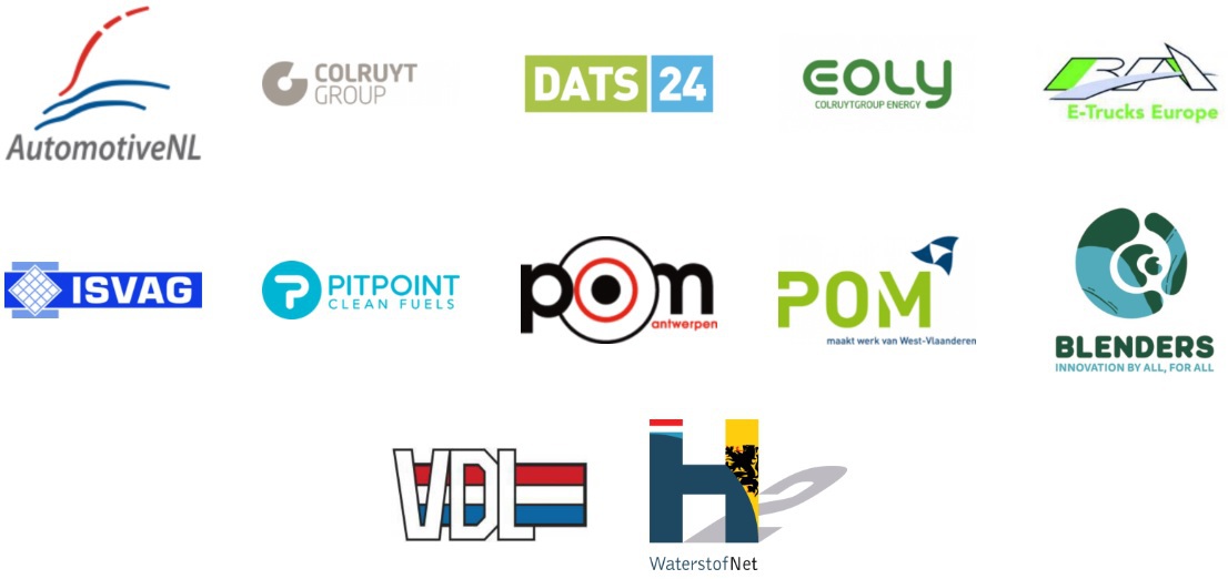 Logos partners Waterstof Net