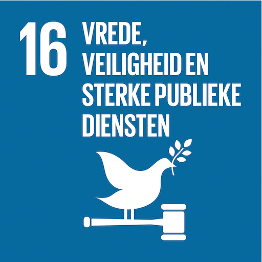 Sdg16 Vrede Veiligheid En Sterke Publieke Diensten