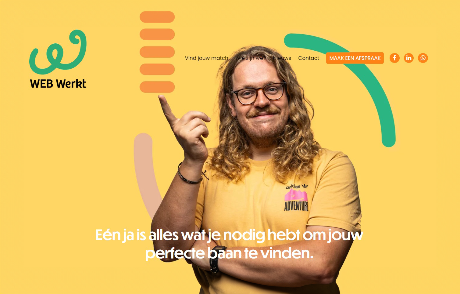 Screenshot homepage WEB Werkt bewerk1