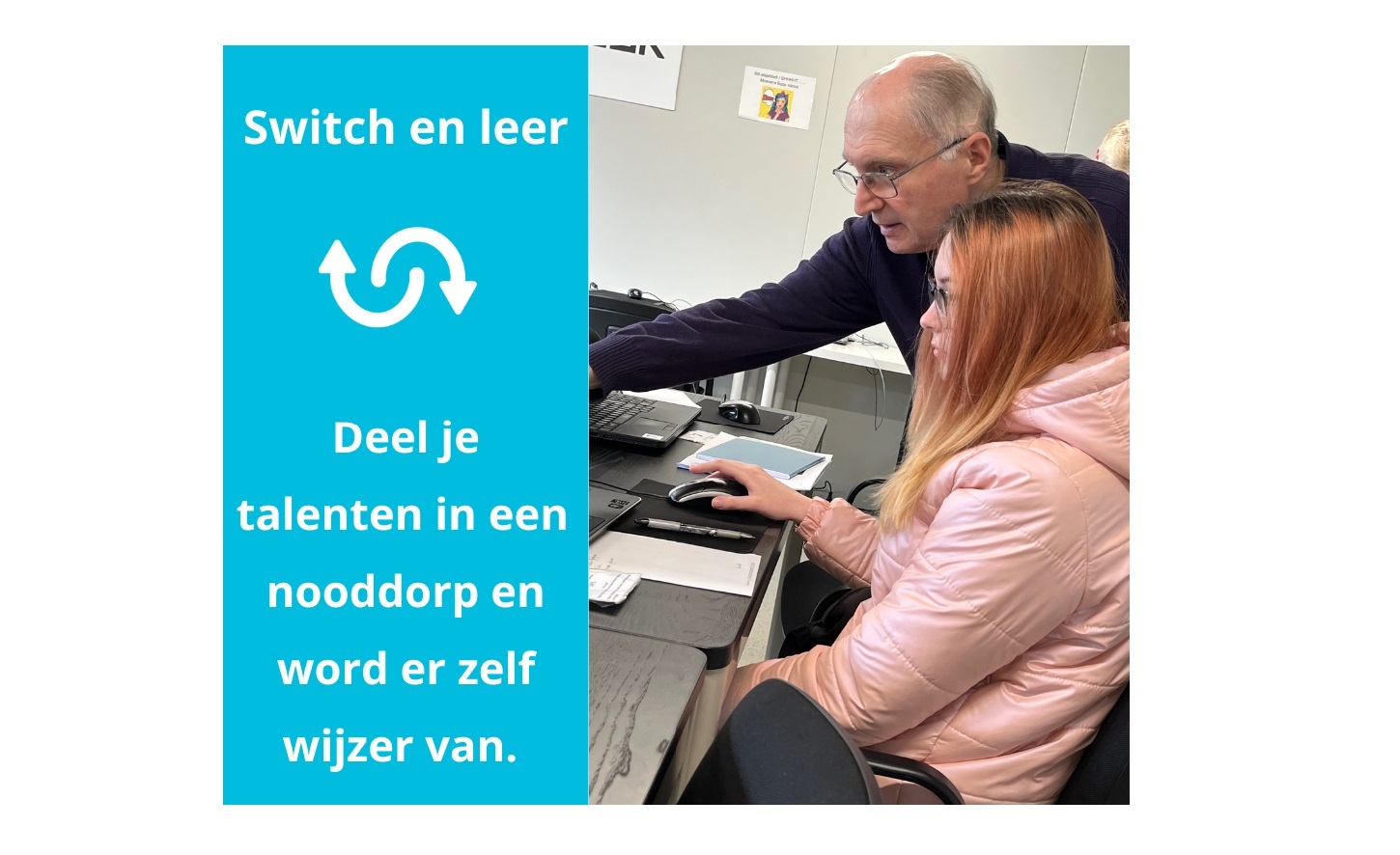 Switch en deel je talenten in het nooddorp van Linkeroever Mechelen of Gent2