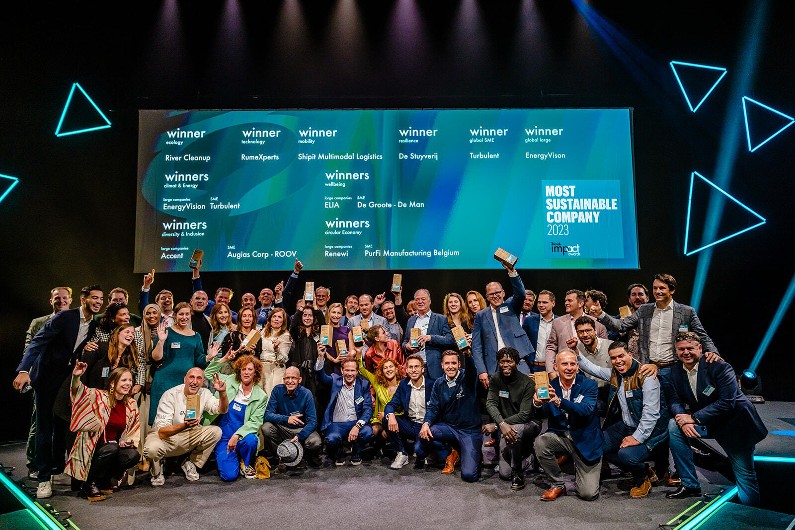 Trends Impact Award Groepsfoto
