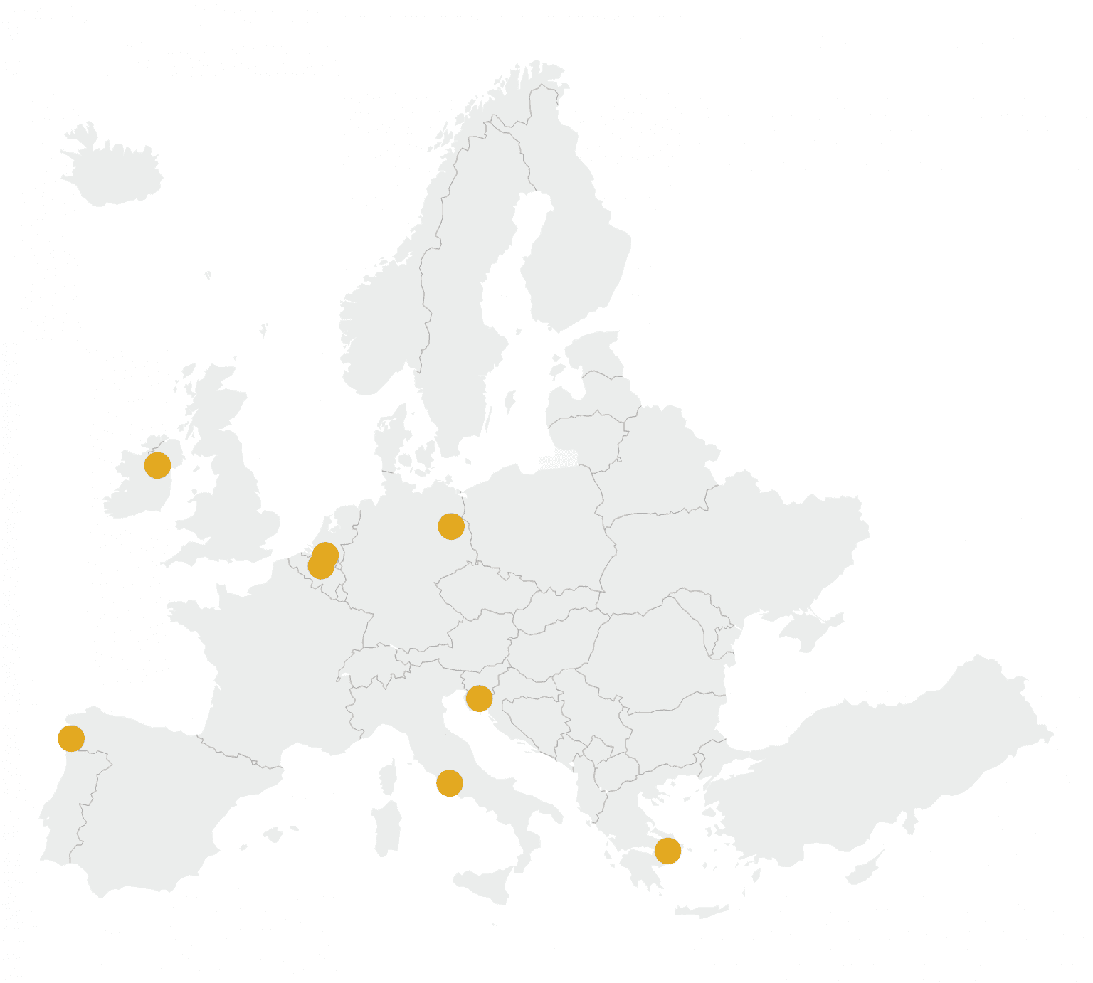 Map project partners
